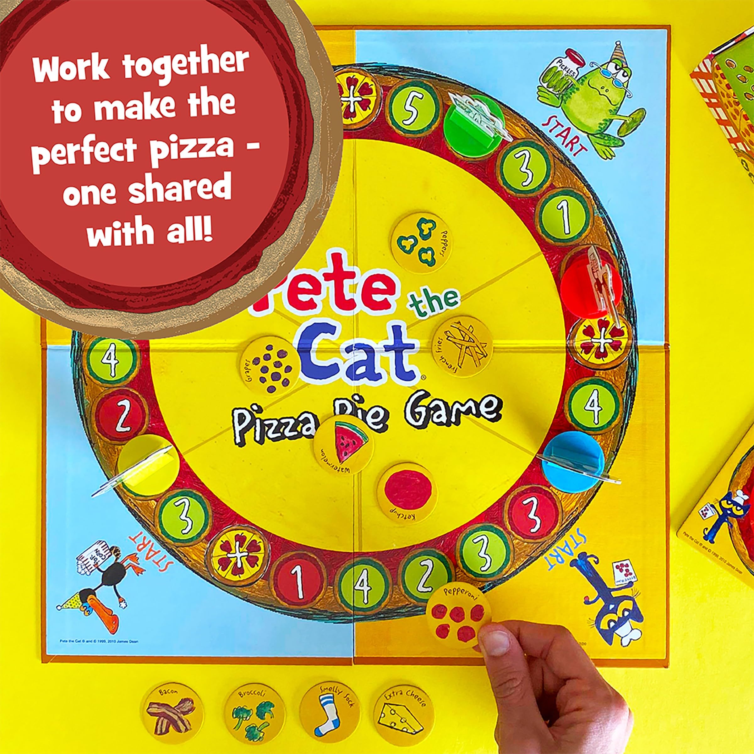 Foto 3 | Game University Games Pete The Cat Pizza Pie Desde Hace Más De 3 Años - Venta Internacional.