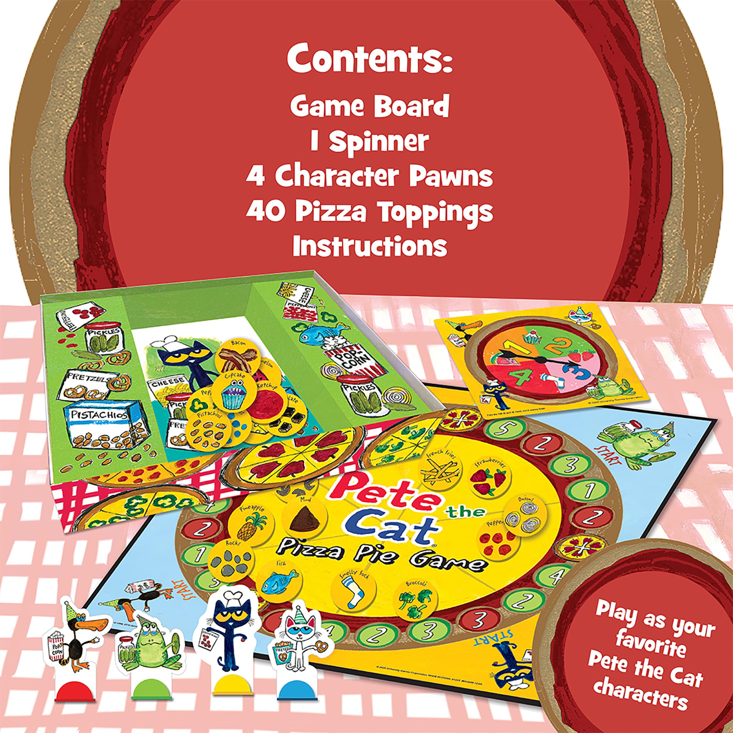 Foto 5 pulgar | Game University Games Pete The Cat Pizza Pie Desde Hace Más De 3 Años - Venta Internacional.
