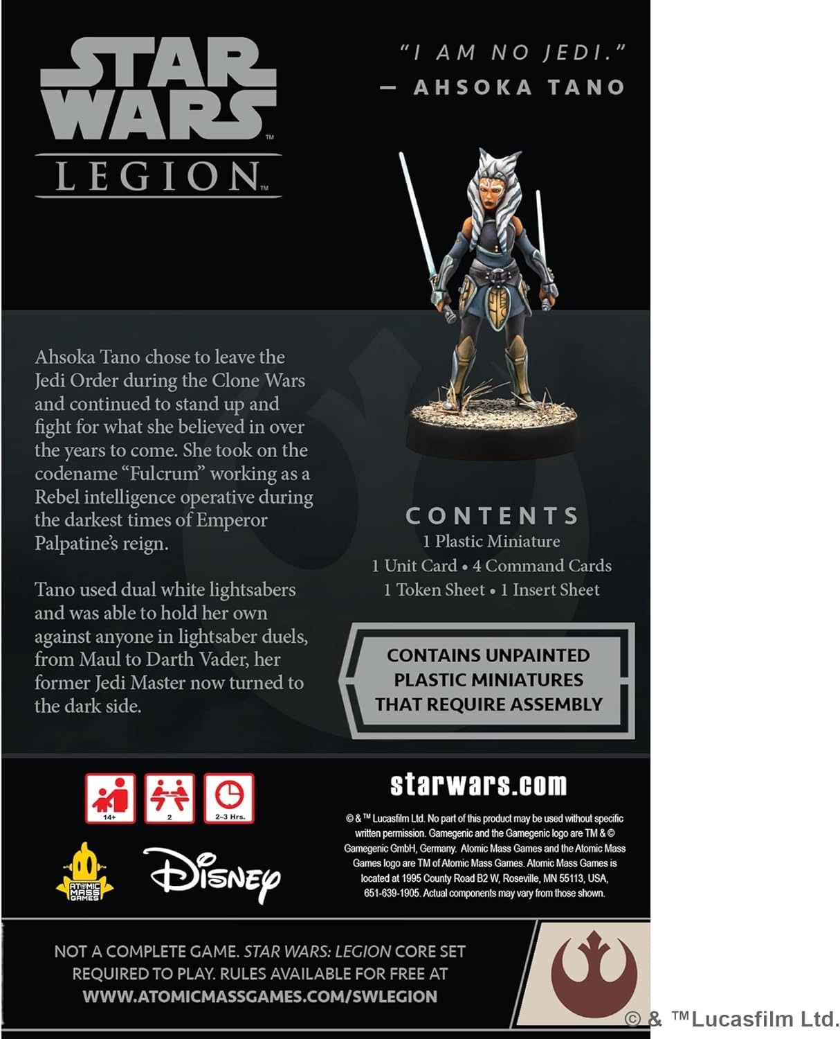 Foto 2 | Juego De Estrategia De Miniaturas De Mesa Atomic Mass Star Wars - Venta Internacional.