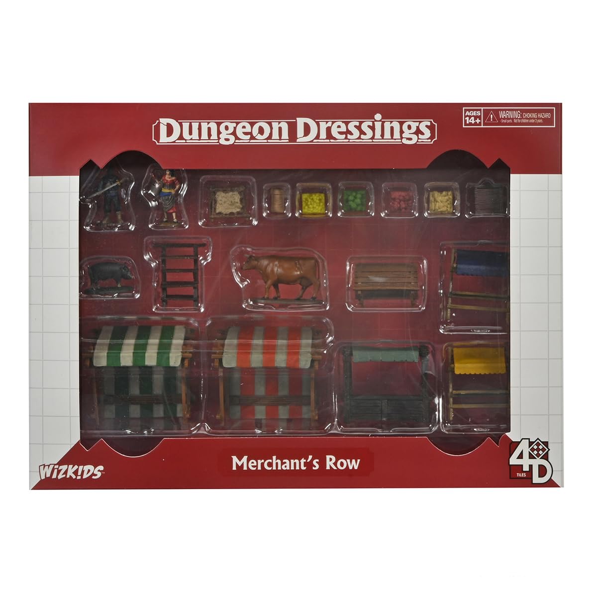 Aderezos Para Mazmorras Wizkids Merchant's Row 4d Para Miniaturas - Venta Internacional.