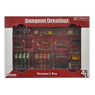 Foto 1 | Aderezos Para Mazmorras Wizkids Merchant's Row 4d Para Miniaturas - Venta Internacional.