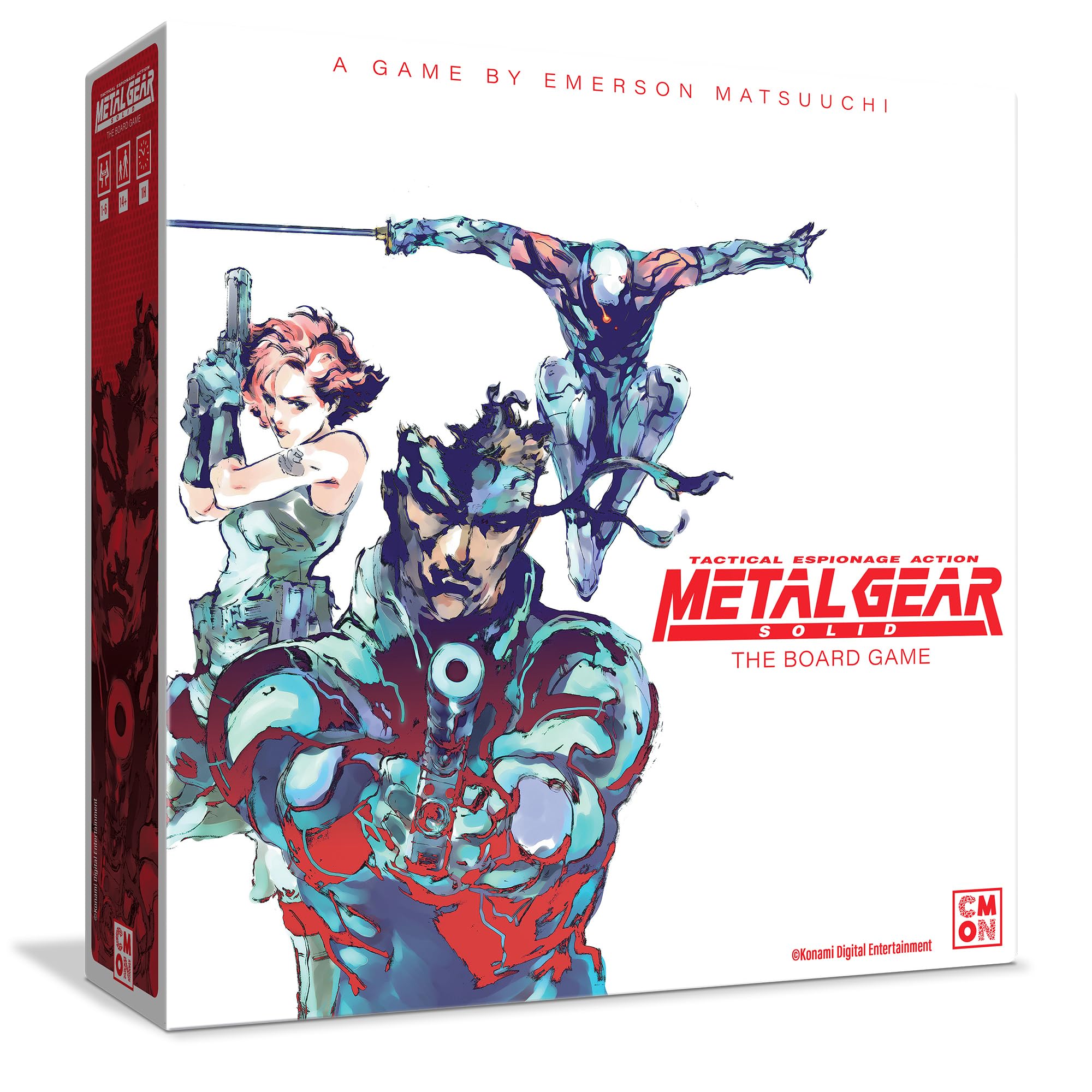 Foto 2 pulgar | Juego De Mesa Metal Gear Solid Stealth Strategy 14+ Ages Cmon - Venta Internacional.