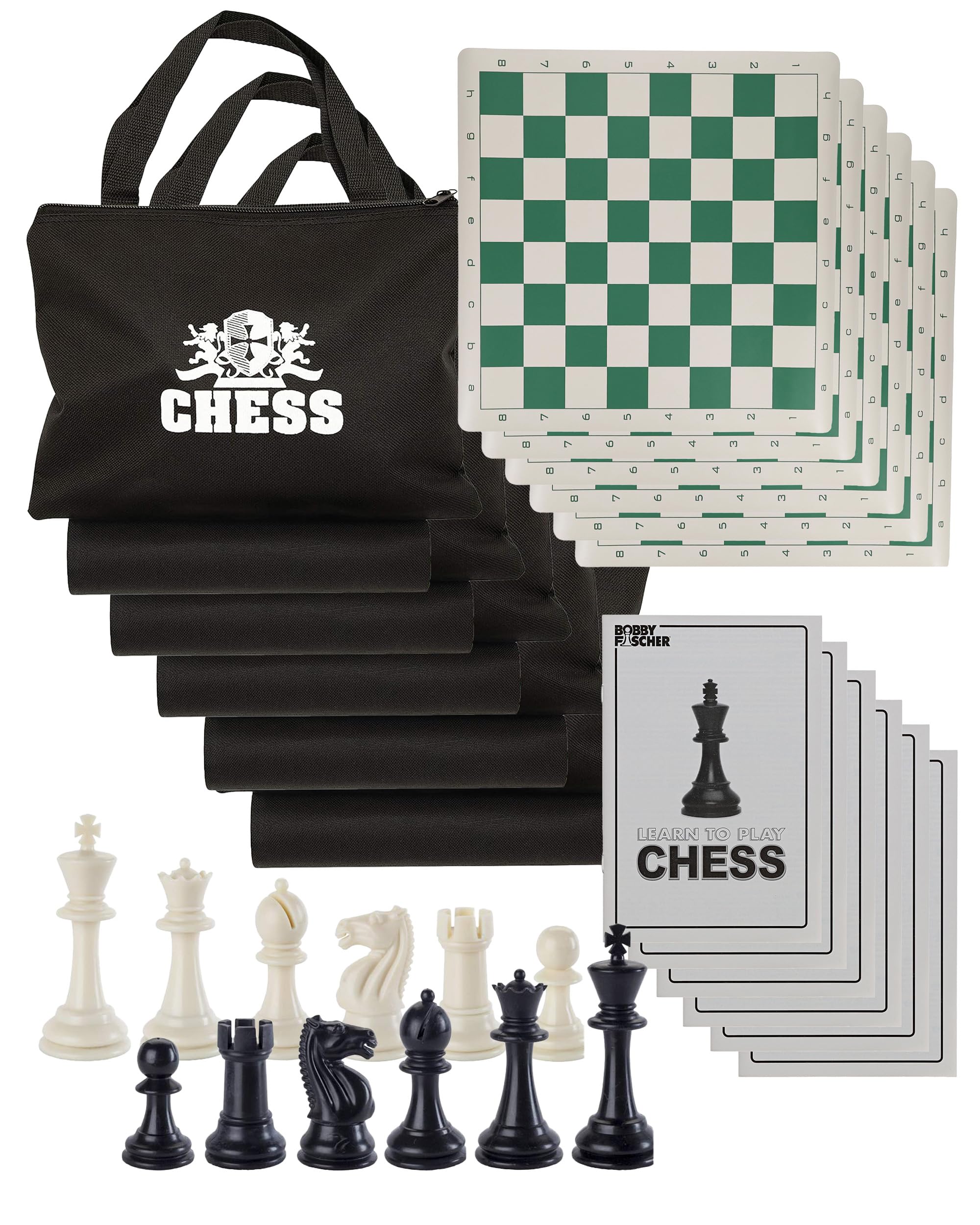 Foto 1 | Juego De Ajedrez We Games Value Tournament, 34 Piezas Con Bolsa - Venta Internacional.