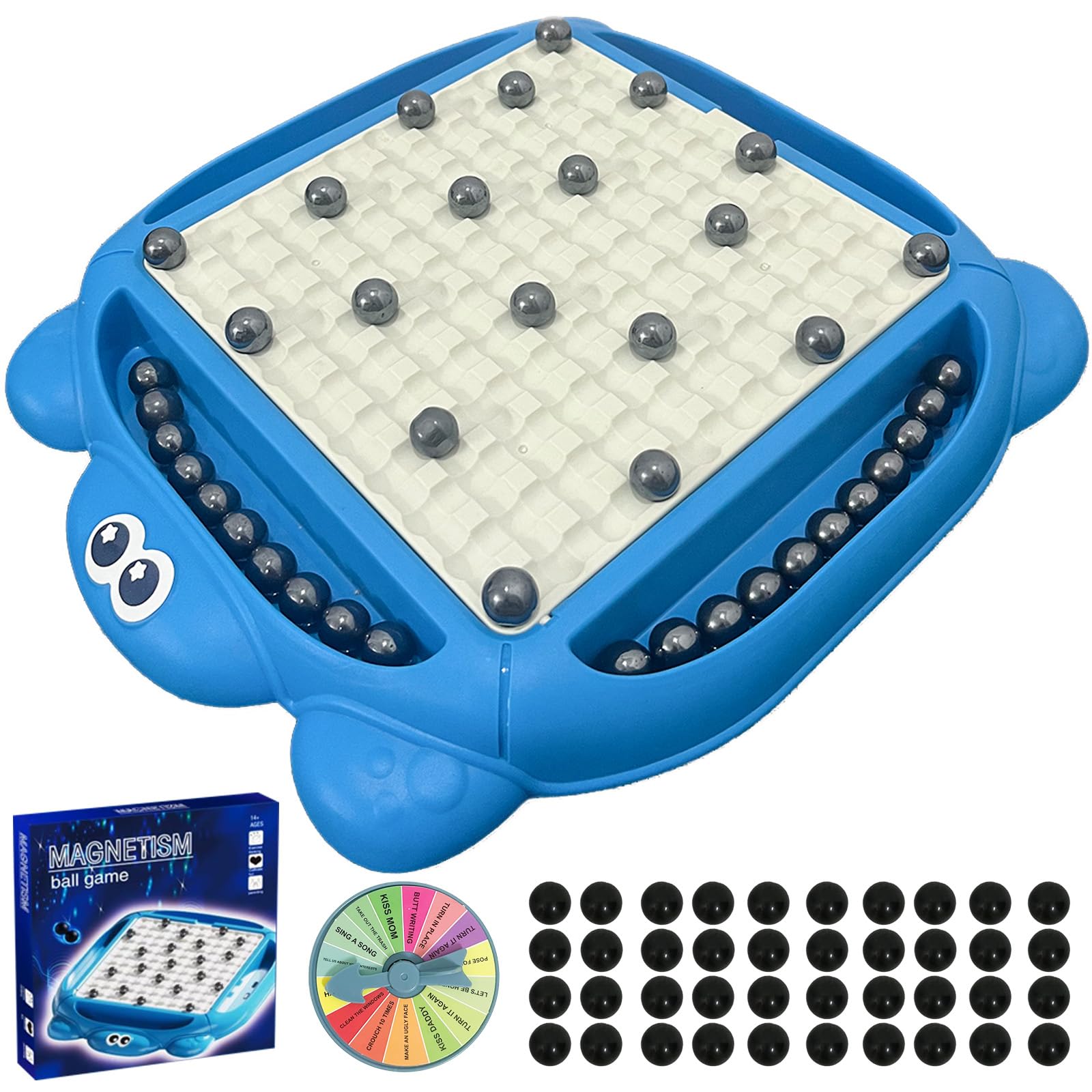Foto 2 pulgar | Juego De Ajedrez Magnético Aykzaqe Con 40 Piedras Para La Familia - Venta Internacional.