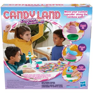 Foto 2 | Juego De Mesa Hasbro Gaming Candy Land Cupcake Creations Kids - Venta Internacional.