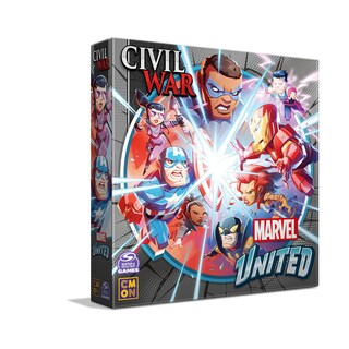 Foto 1 | Juego De Estrategia De Miniaturas De Mesa Cmon Marvel United Civil War - Venta Internacional.