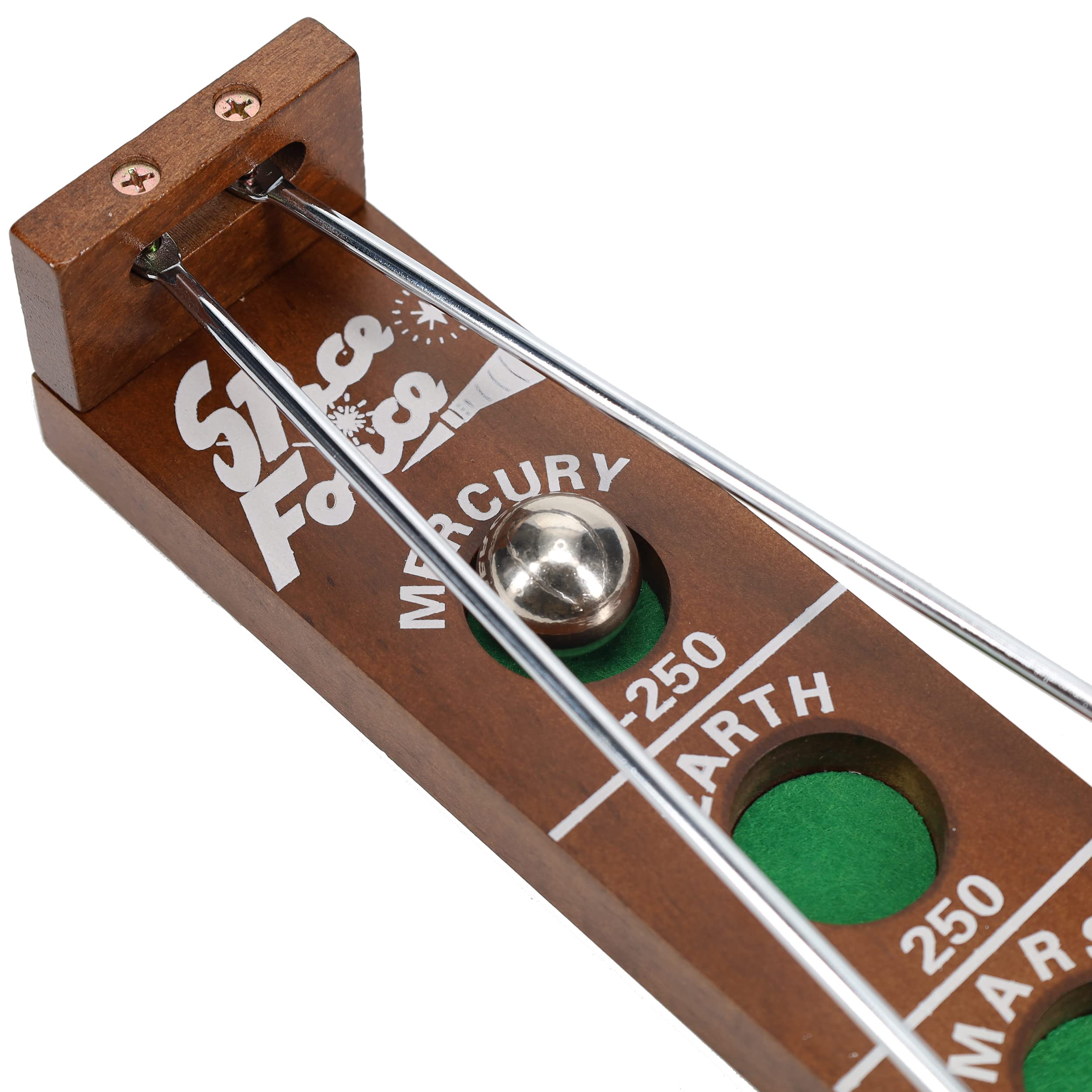 Foto 4 pulgar | Juego We Games Shoot The Moon Classic Walnut Wood De Los Años 40 - Venta Internacional.
