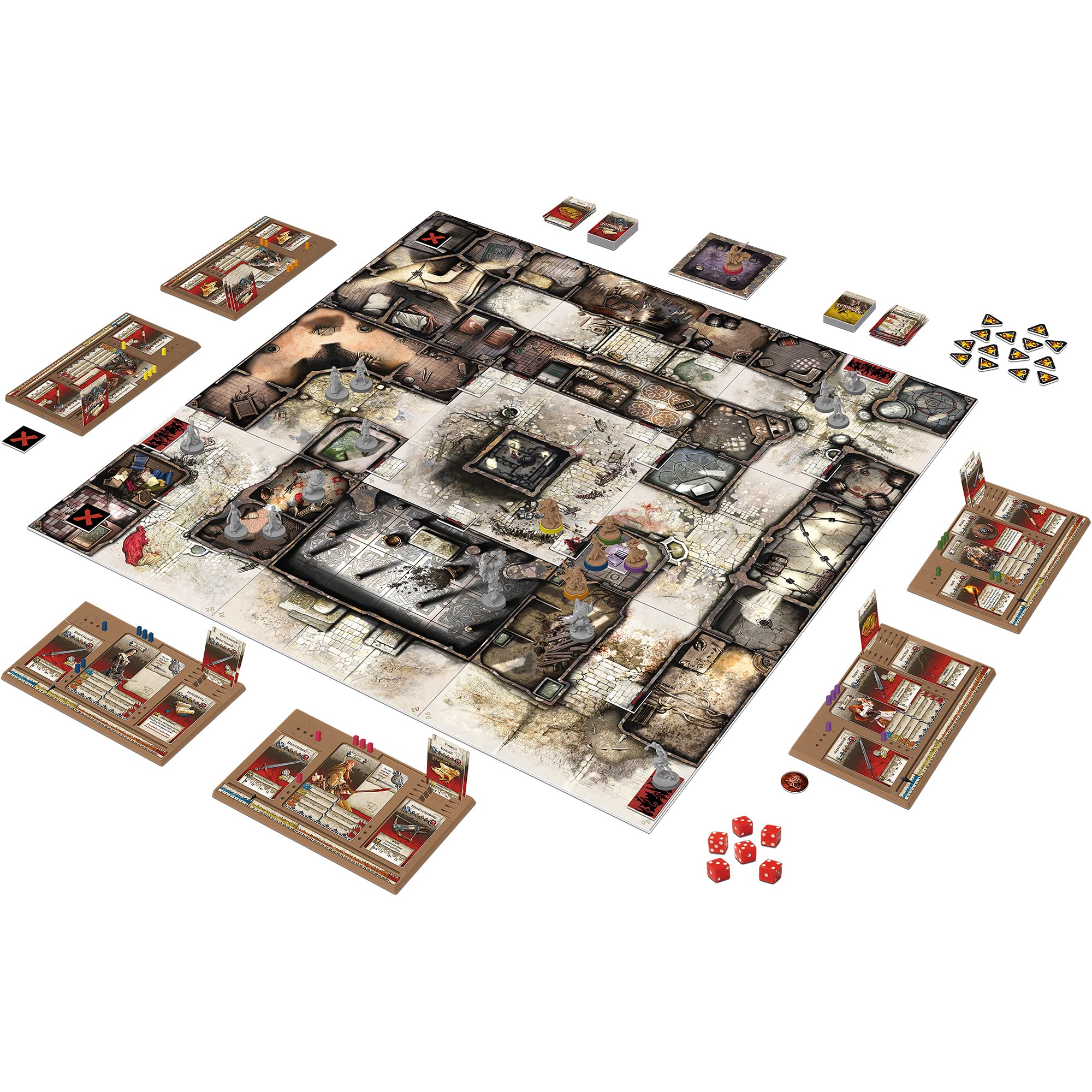 Foto 4 pulgar | Juego De Mesa Zombicide Black Plague Base Strategy Para Mayores De 14 Años - Venta Internacional.