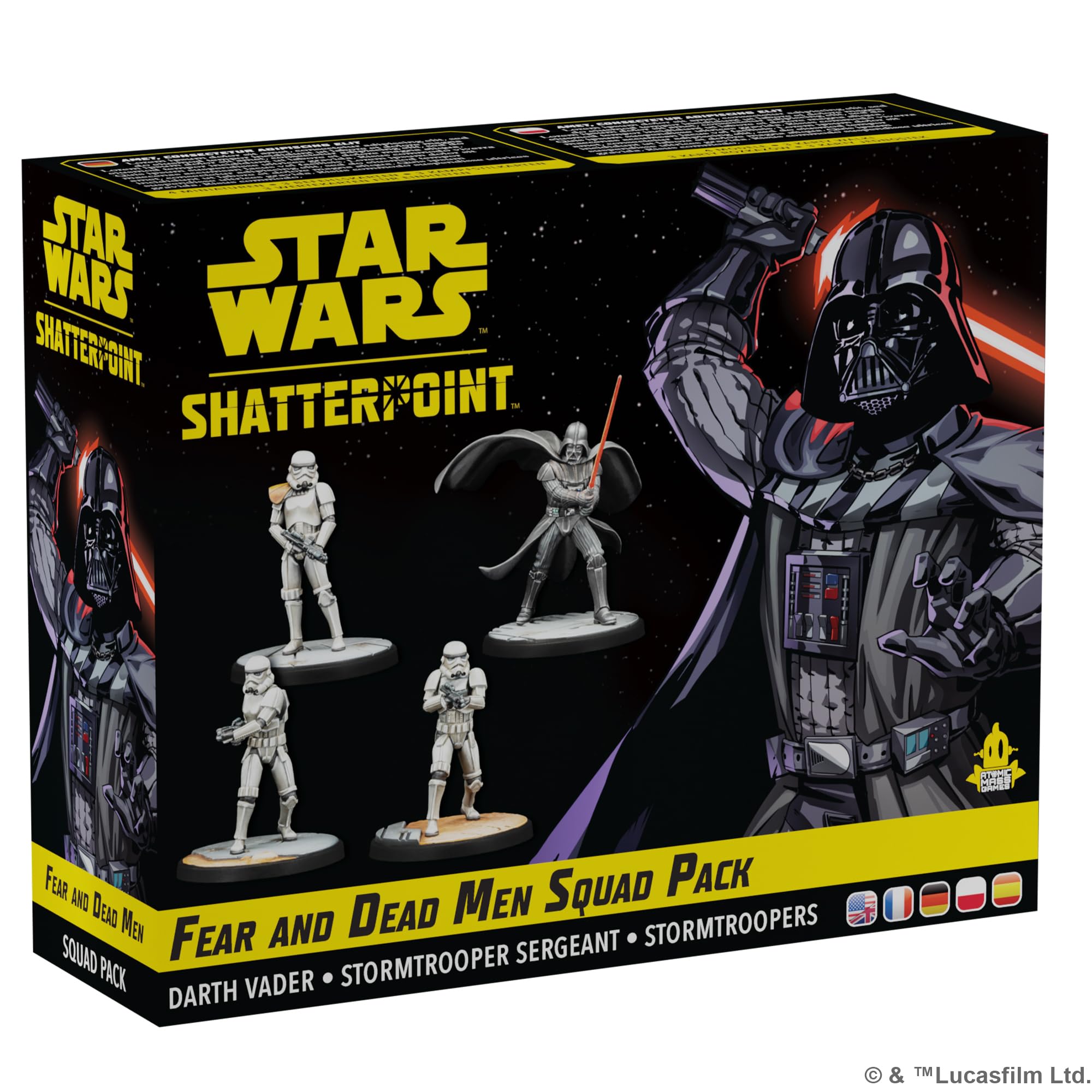 Juego De Miniaturas De Mesa Atomic Mass Star Wars Shatterpoint - Venta Internacional.