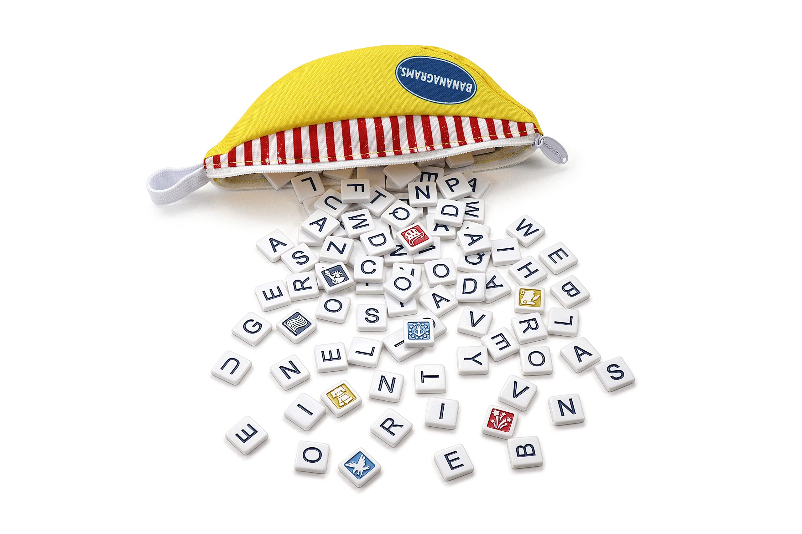 Foto 7 pulgar | Juego De Mesa Bananagrams, Edición Temática De Estrellas Y Rayas - Venta Internacional.