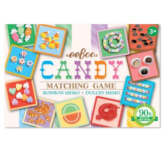 Foto 1 | Juego De Memoria Y Combinación Eeboo Candy Para Niños Mayores De 3 Años - Venta Internacional.