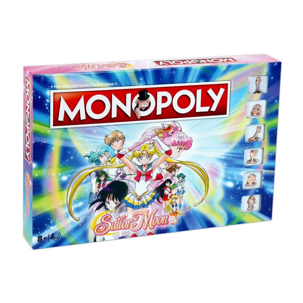 Foto 2 pulgar | Juego De Mesa Winning Moves Monopoly Sailor Moon Edition - Venta Internacional.