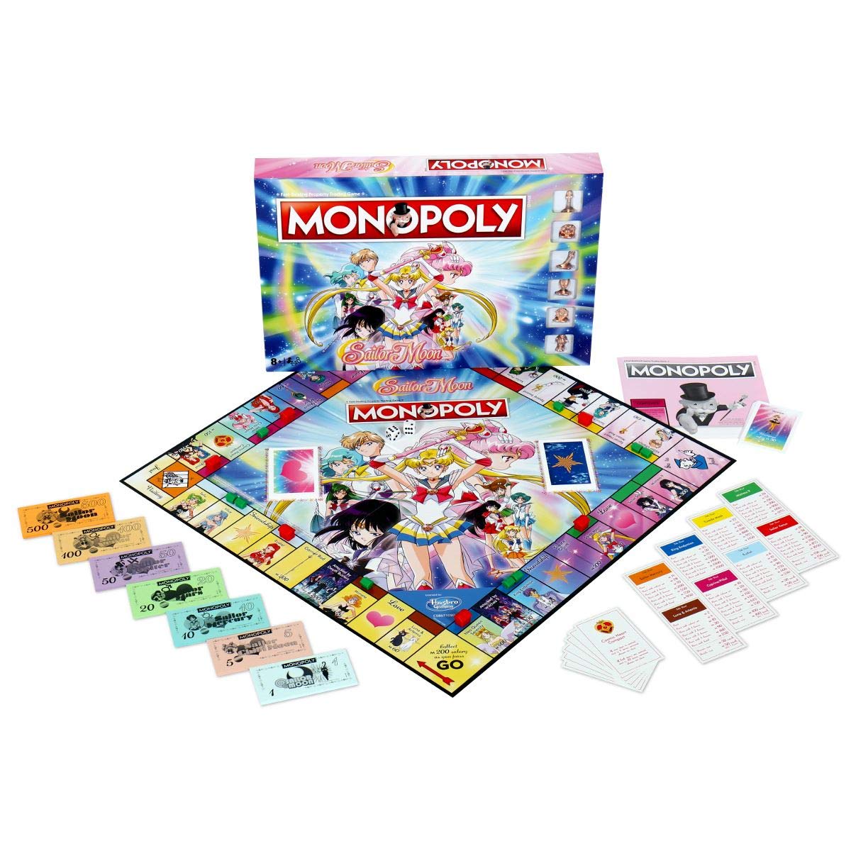 Foto 3 pulgar | Juego De Mesa Winning Moves Monopoly Sailor Moon Edition - Venta Internacional.