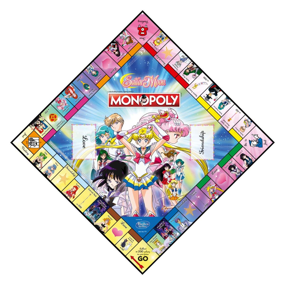 Foto 4 pulgar | Juego De Mesa Winning Moves Monopoly Sailor Moon Edition - Venta Internacional.