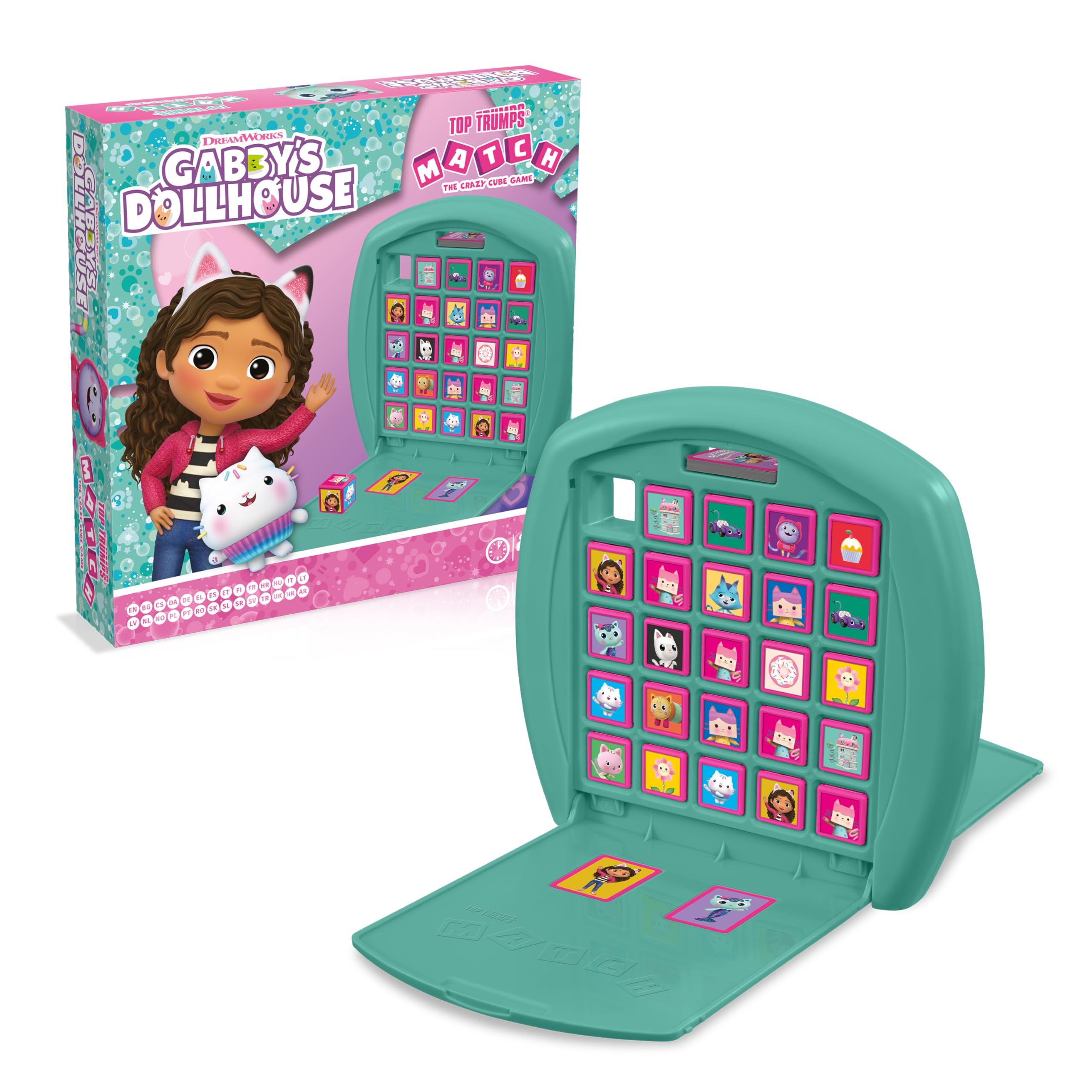 Foto 2 pulgar | Juego De Mesa Top Trumps Match Gabby's Dollhouse Kids 4+ Years - Venta Internacional.