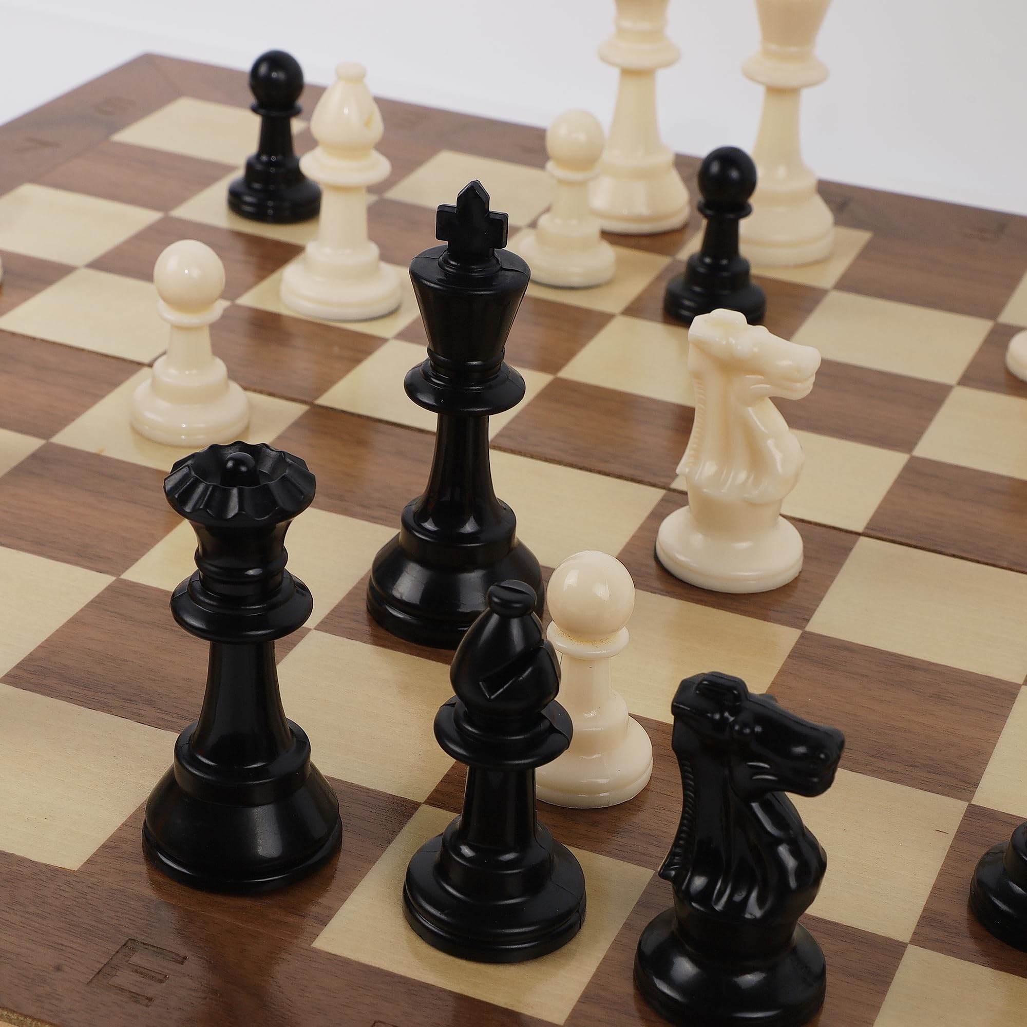 Foto 6 pulgar | Figuras De Rey De Plástico Juegoal De Chess Pieces, 32 Piezas, 9,5 Cm - Venta Internacional.