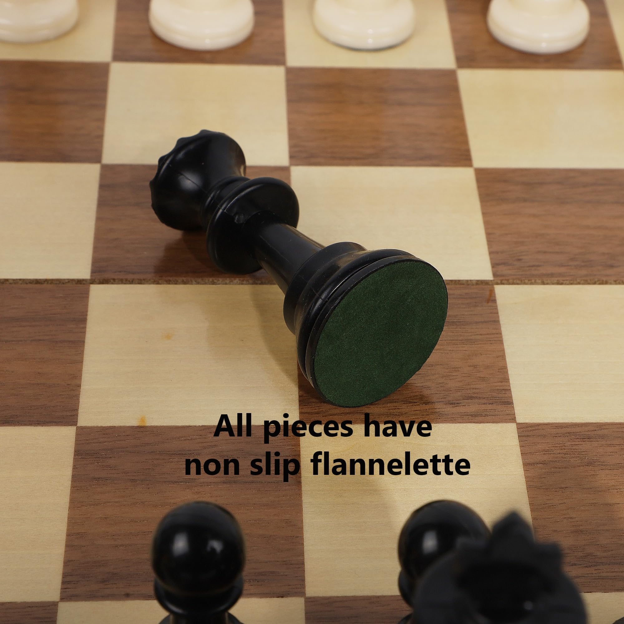 Foto 8 pulgar | Figuras De Rey De Plástico Juegoal De Chess Pieces, 32 Piezas, 9,5 Cm - Venta Internacional.