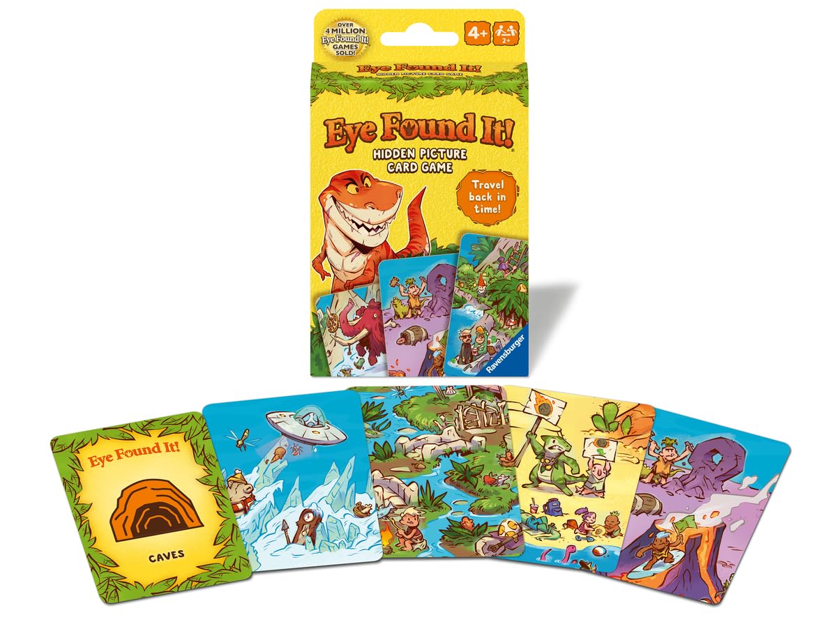 Foto 2 pulgar | Juego De Cartas Ravensburger Dinosaur Island Eye Found It! - Venta Internacional.