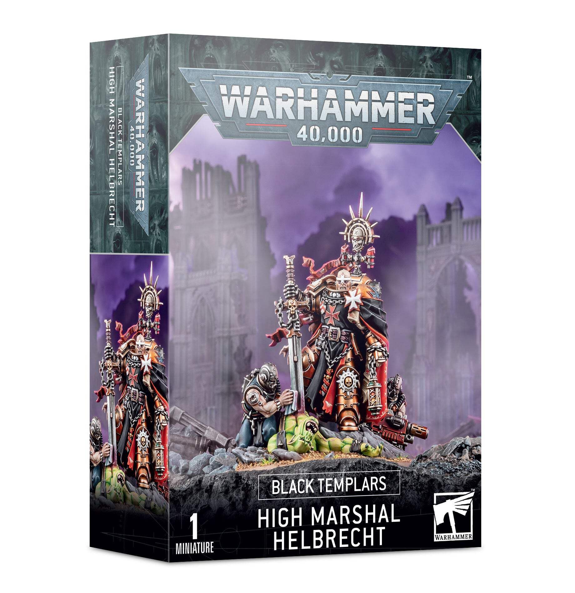 Foto 2 pulgar | Figuras De Acción Games Workshop Warhammer 40,000 Black Templars - Venta Internacional.