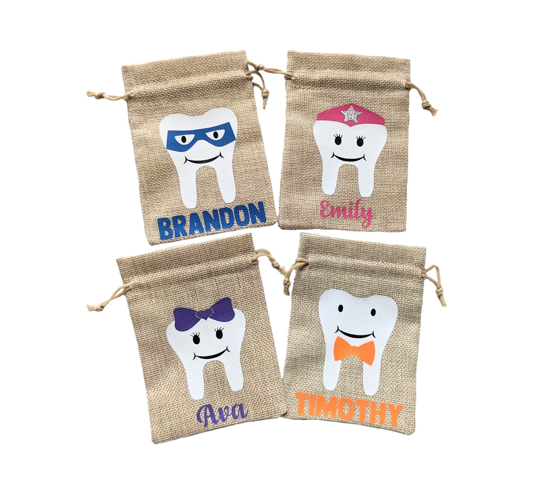 Foto 2 pulgar | Bolsa Tooth Fairy Bag, Soporte Personalizado Para Niños Con Dientes Perdidos - Venta Internacional.