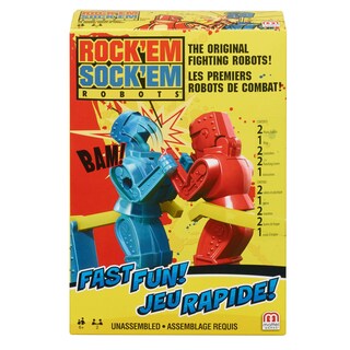 Foto 1 | Juego De Boxeo Mattel Games Rock 'em Sock 'em Robots De Más De 6 Años - Venta Internacional.
