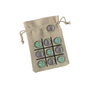 Foto 1 | Set Tic Tac Toe, Regalo Con Temática De Pascua Para Niños, Con Bolsa Y Guijarros - Venta Internacional.