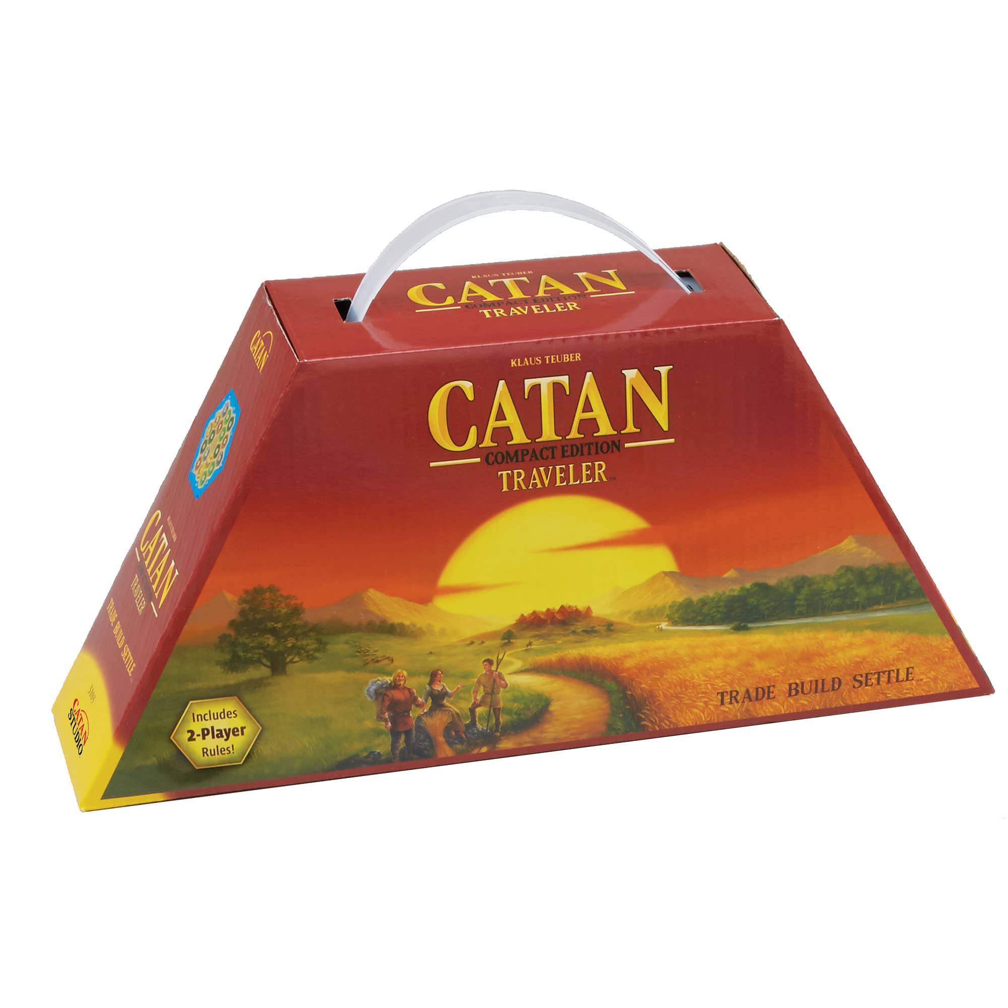 Foto 2 pulgar | Juego De Mesa Catan Traveler Compact Edition Para Mayores De 10 A 4 Jugadores - Venta Internacional.