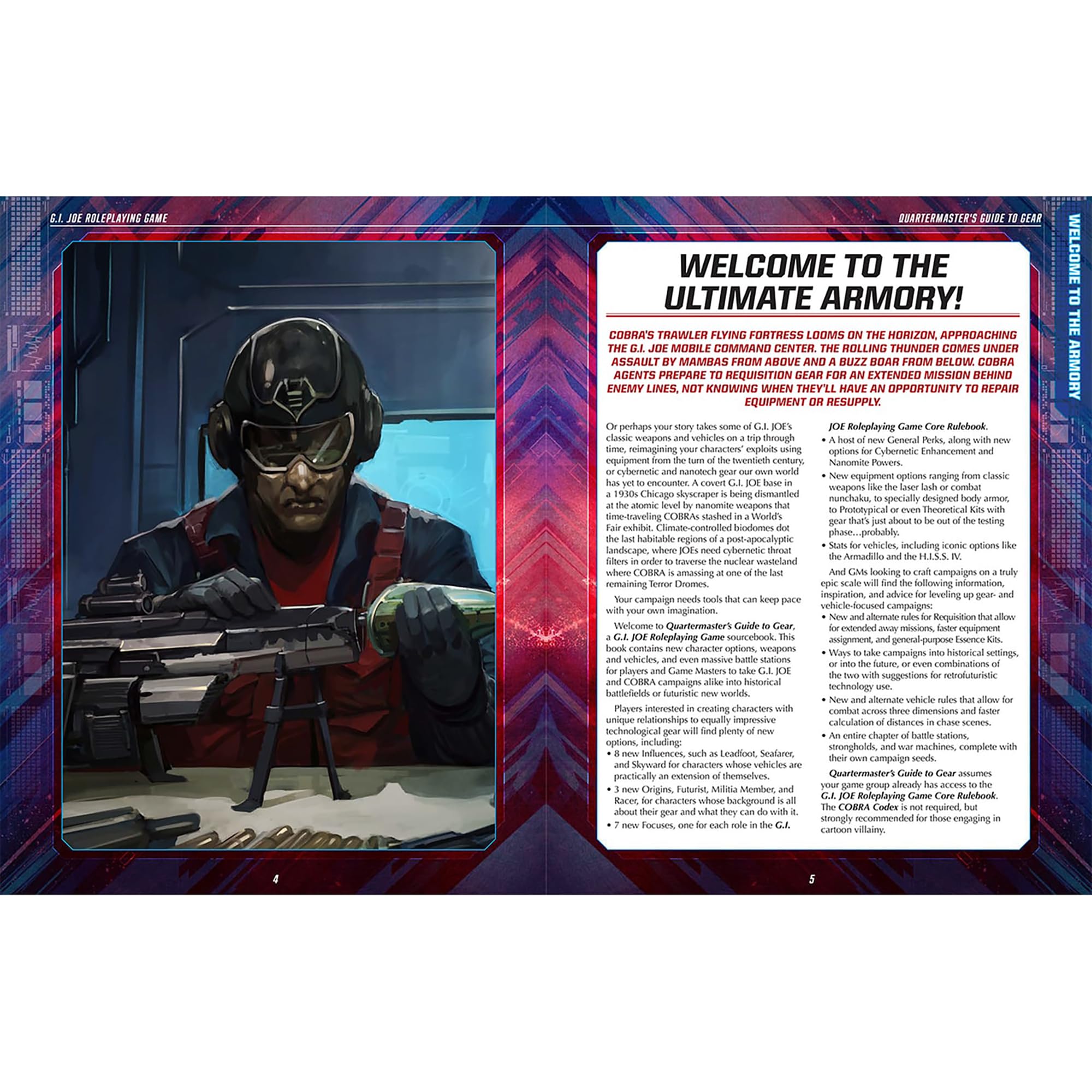 Foto 3 pulgar | Libro De Expansión De Juegos De Rol Renegade G.i. Joe Quartermaster - Venta Internacional.