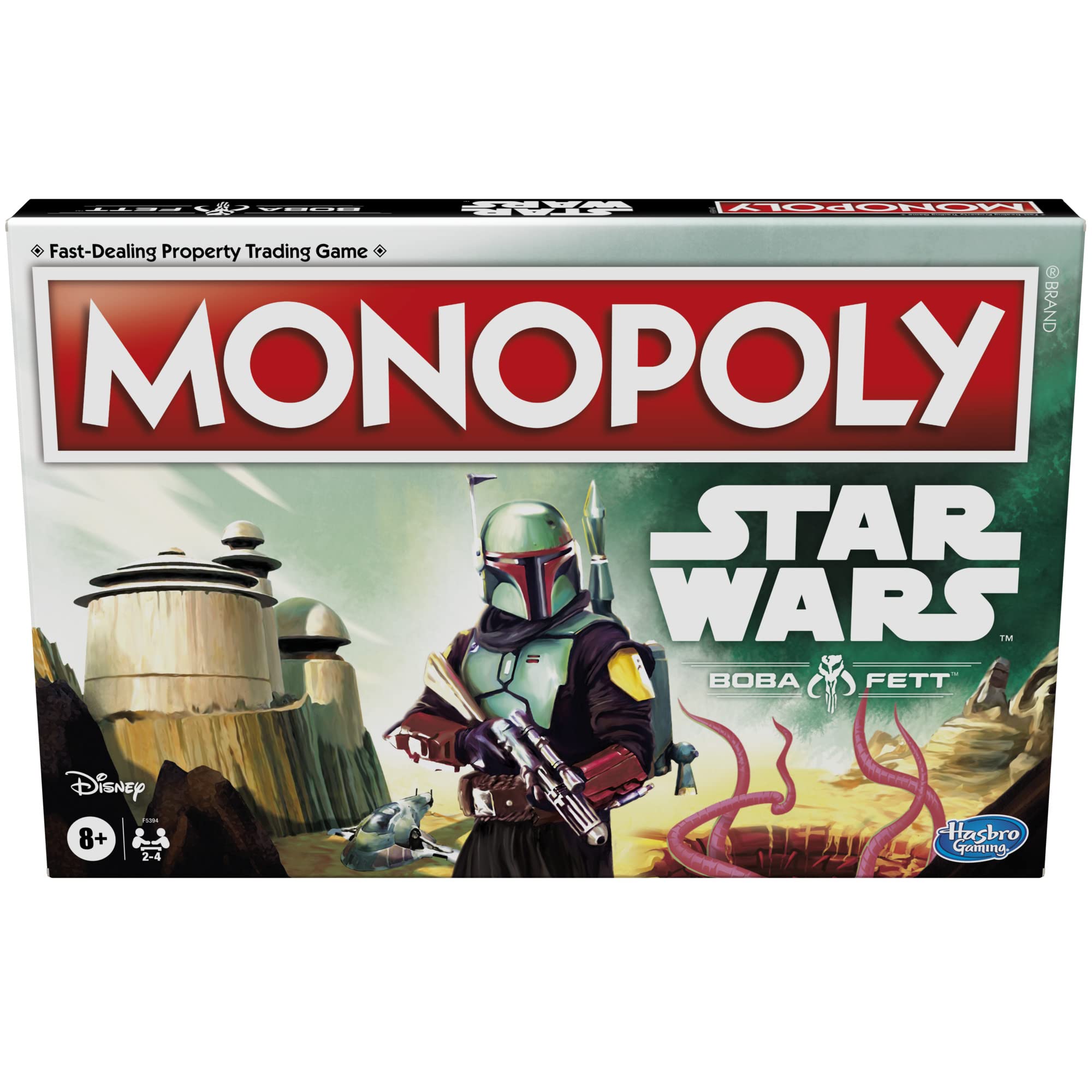 Juego De Mesa Hasbro Gaming Monopoly Star Wars Boba Fett 8+ - Venta Internacional.