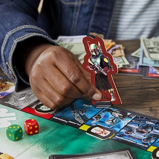Foto 4 | Juego De Mesa Hasbro Gaming Monopoly Star Wars Boba Fett 8+ - Venta Internacional.