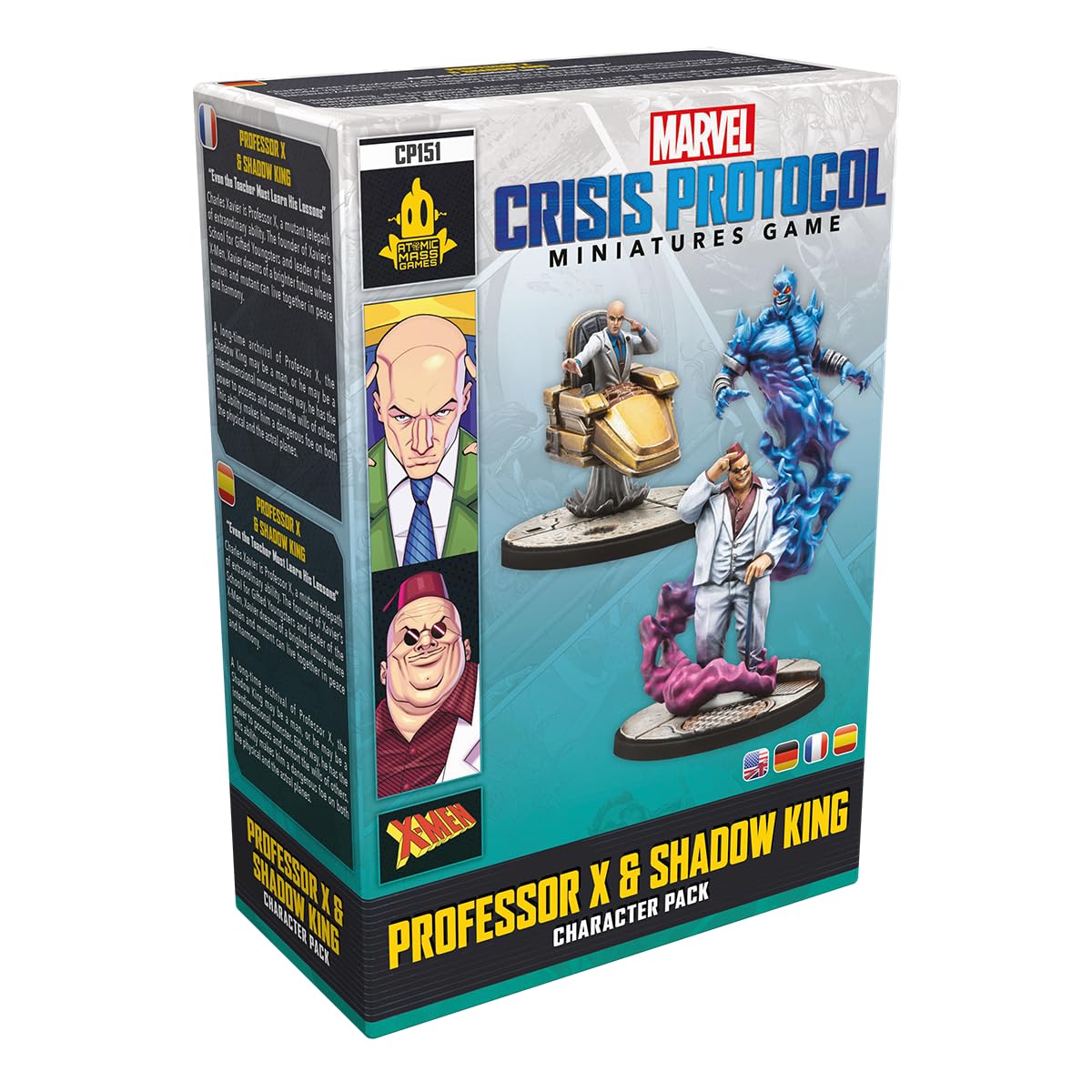 Juego De Mesa Atomic Mass Marvel Crisis Protocol Professor X & Shadow King - Venta Internacional.