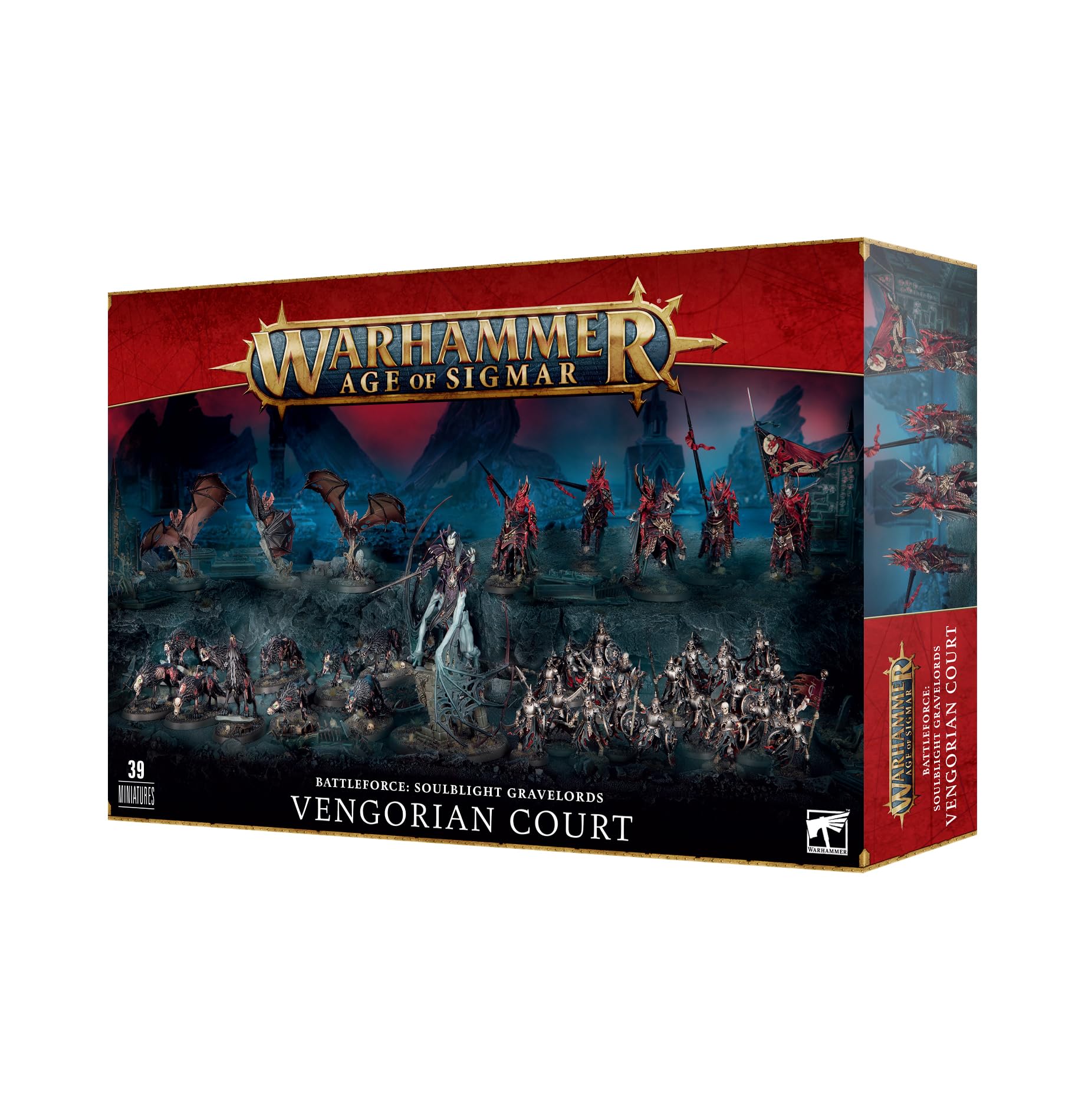 Foto 1 | Miniatures Games Workshop Warhammer Age Of Sigmar Soulblight Gravelords Vengorian Court - Venta Internacional.