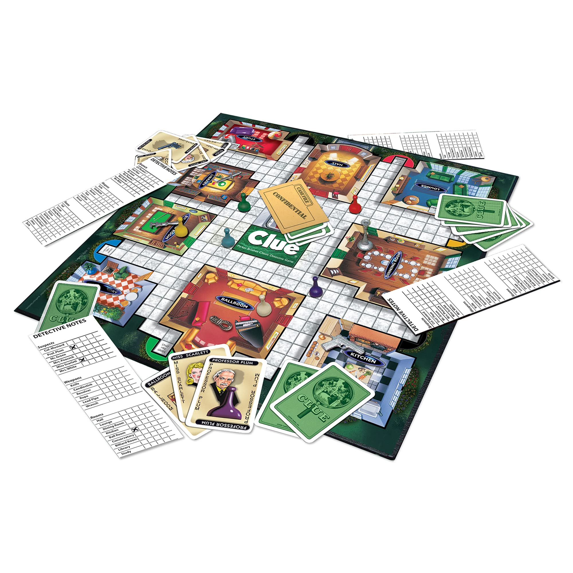 Foto 3 pulgar | Juego De Mesa Winning Moves Games Clue Classic 1949 Artwork - Venta Internacional.