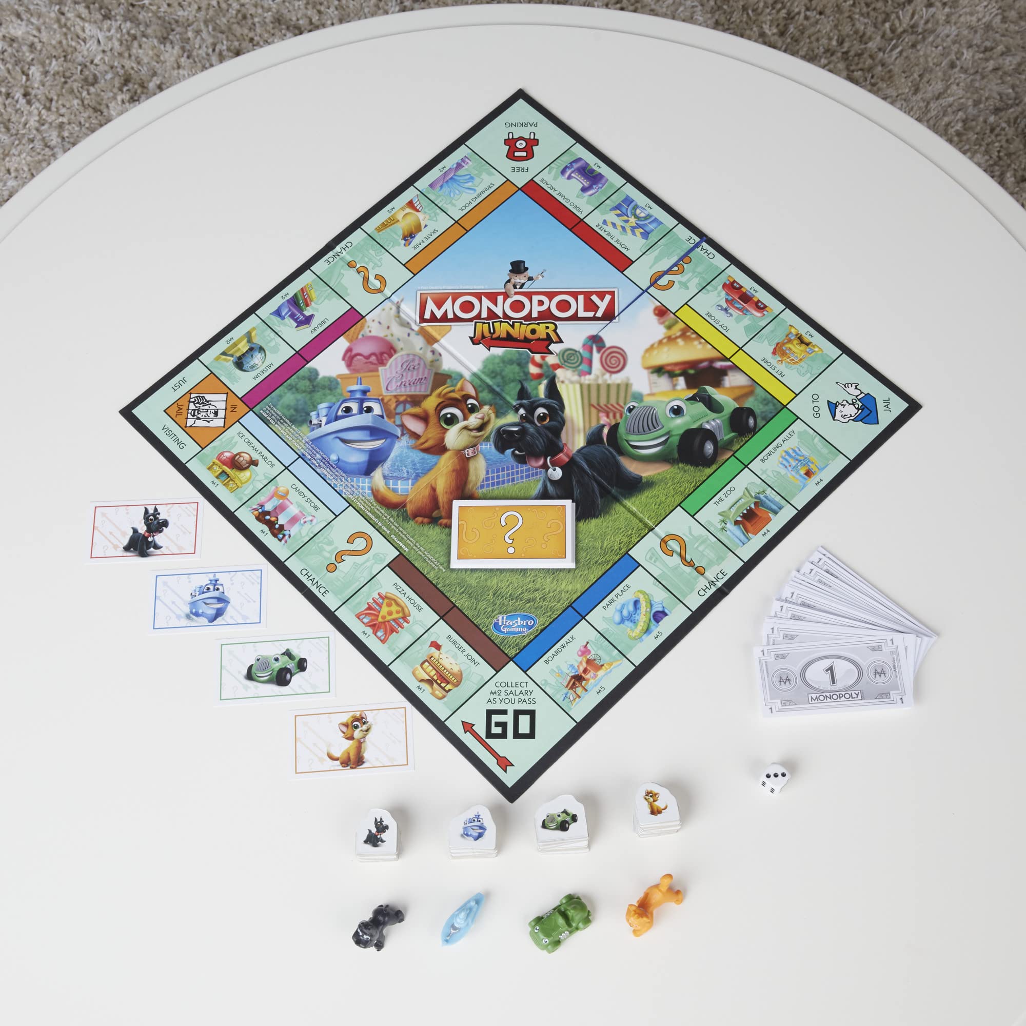 Foto 3 pulgar | Juego De Mesa Hasbro Gaming Monopoly Junior Kids 5+ Years - Venta Internacional.