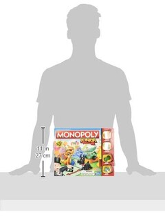 Foto 3 | Juego De Mesa Hasbro Gaming Monopoly Junior Kids 5+ Years - Venta Internacional.