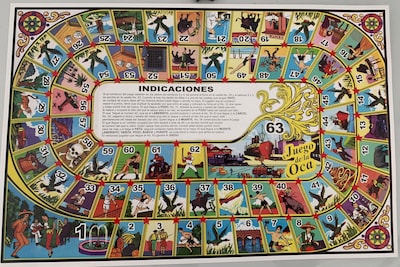 Foto 2 | Juego De Mesa Generic Goose Game Y Snakes And Ladders - Venta Internacional.