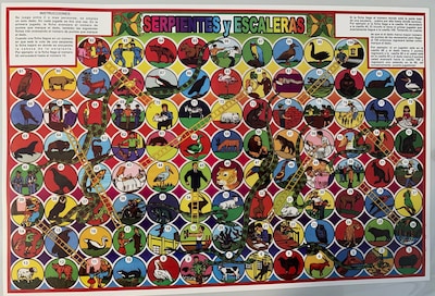 Foto 3 | Juego De Mesa Generic Goose Game Y Snakes And Ladders - Venta Internacional.
