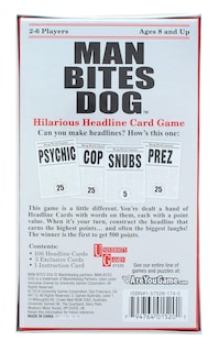 Foto 3 | Game University Games Man Bites Dog Para Más De 8 Años - Venta Internacional.