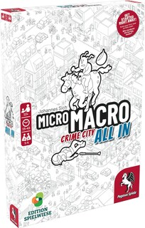 Foto 1 | Juego De Mesa Micromacro: Crime City 3: All In Pegasus Spiele - Venta Internacional.