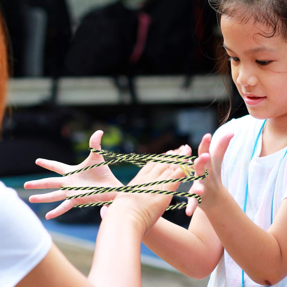 Foto 7 pulgar | Cuerda Para Cat's Cradle Game Artcreativity, 160 Cm, 2 Piezas - Venta Internacional.