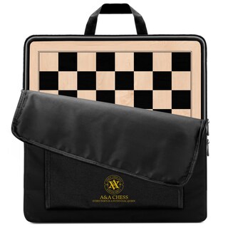 Foto 1 | Tablero De Ajedrez A&a Professional De Madera De 54 Cm Con Bolsa De Almacenamiento - Venta Internacional.