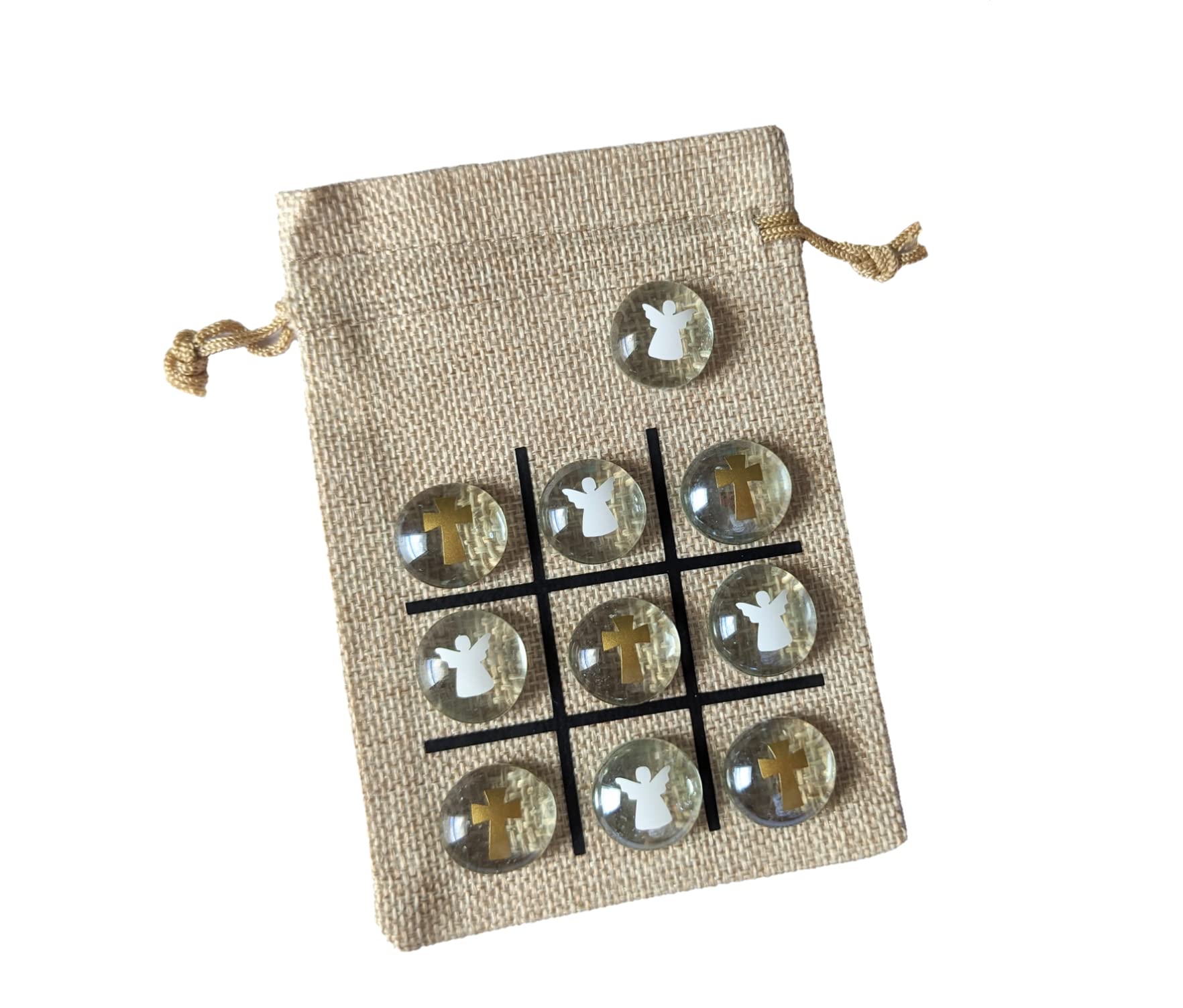 Foto 1 | Juego Tic Tac Toe, Regalo De Navidad Para Niños Cross & Angel - Venta Internacional.