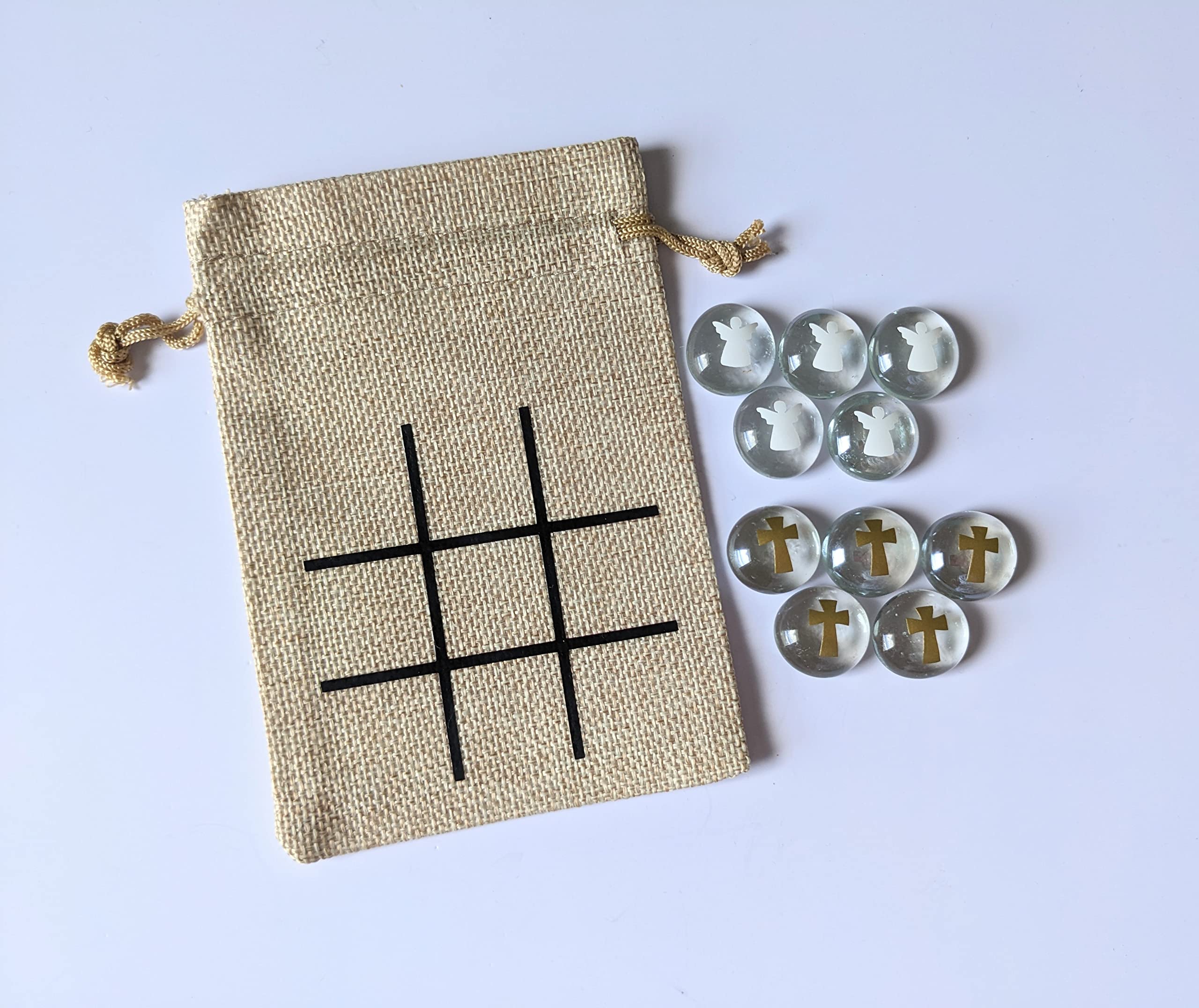 Foto 3 pulgar | Juego Tic Tac Toe, Regalo De Navidad Para Niños Cross & Angel - Venta Internacional.