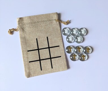 Foto 2 | Juego Tic Tac Toe, Regalo De Navidad Para Niños Cross & Angel - Venta Internacional.