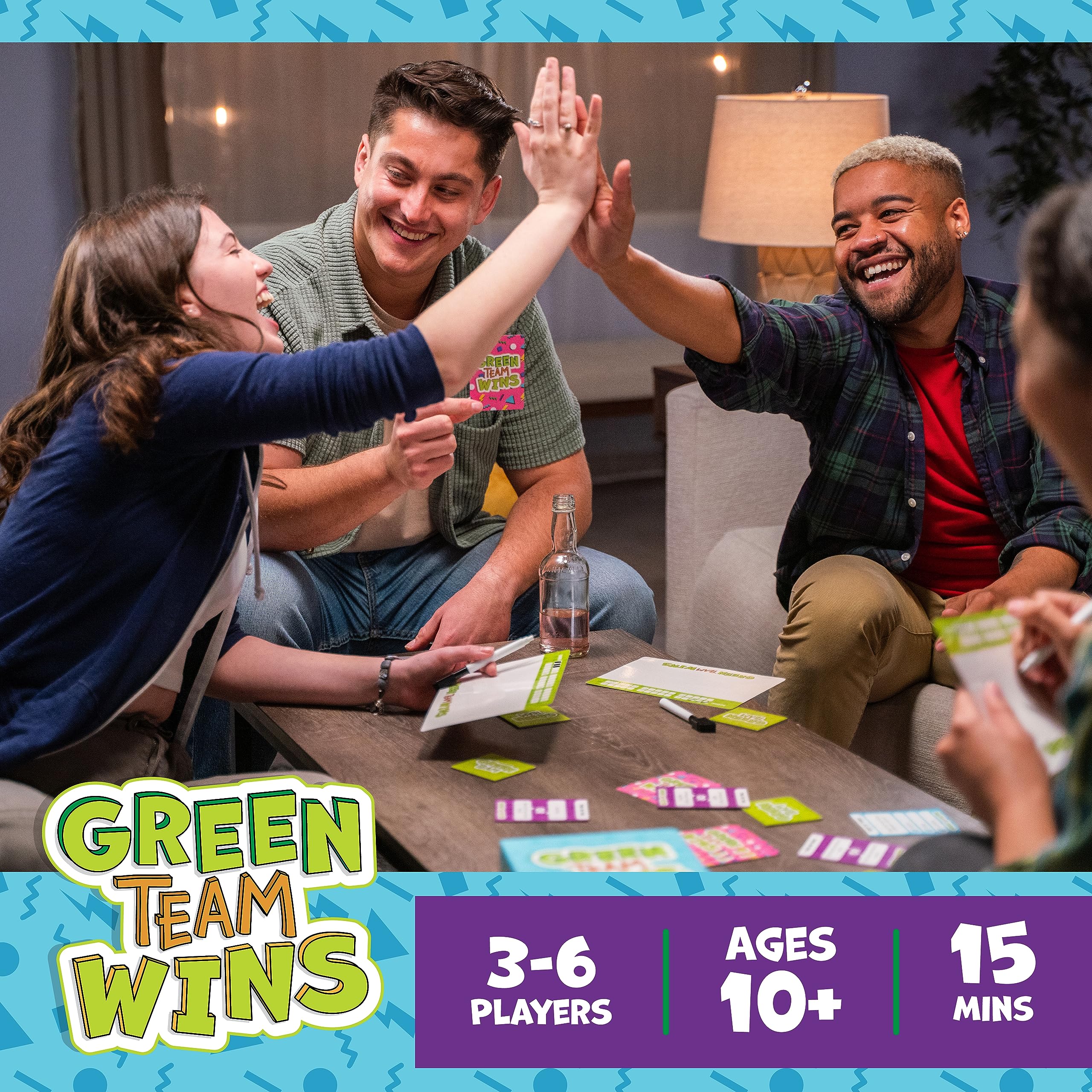 Foto 4 | Juego De Mesa Goliath Green Team Gana Adivinando De 3 A 6 Jugadores De 10 O Más - Venta Internacional.