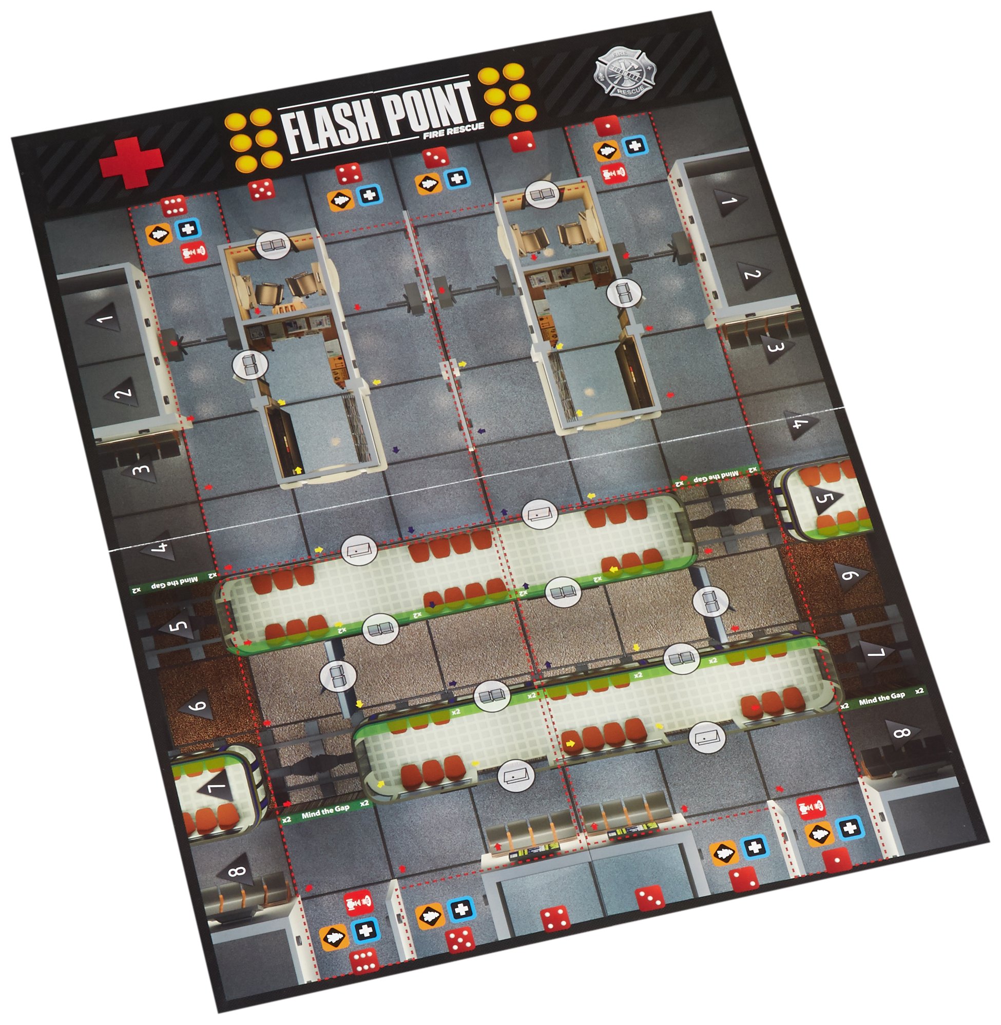 Foto 5 pulgar | Juego De Mesa Indie Boards And Cards Flash Point: Fire Rescue - Venta Internacional.