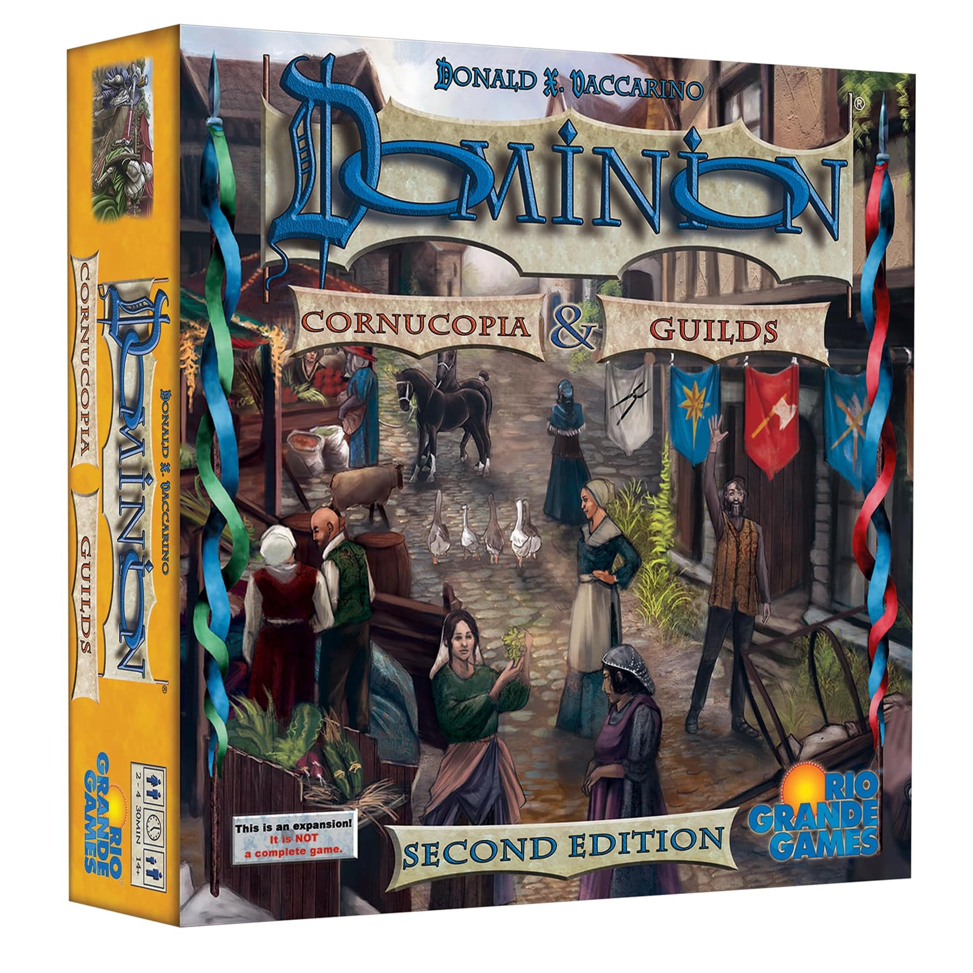 Foto 2 pulgar | Juego De Mesa Rio Grande Games Dominion Cornucopia & Guilds - Venta Internacional.