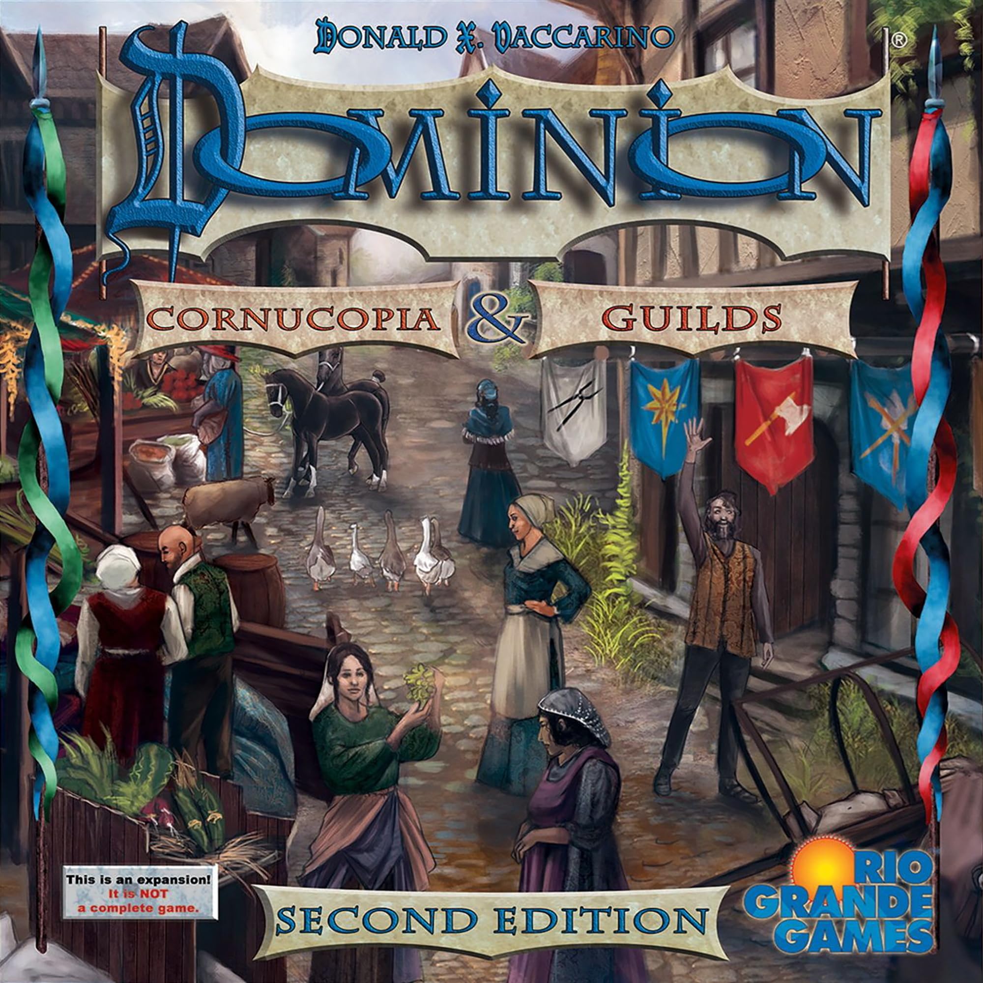 Foto 3 pulgar | Juego De Mesa Rio Grande Games Dominion Cornucopia & Guilds - Venta Internacional.