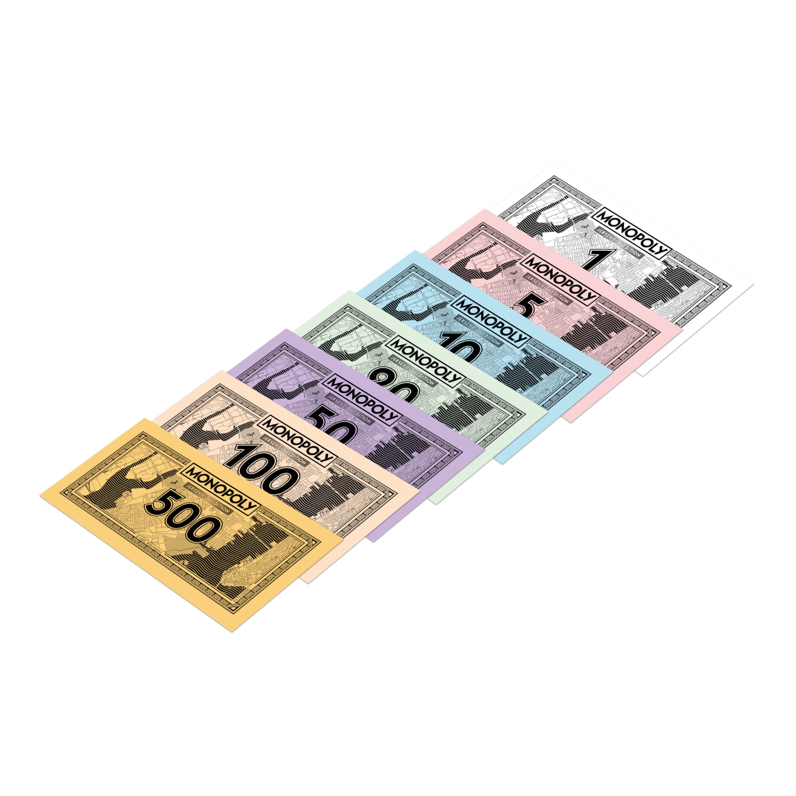 Foto 8 pulgar | Juego De Mesa Monopoly Jersey City Nj Edition Para 2-6 Jugadores - Venta Internacional.