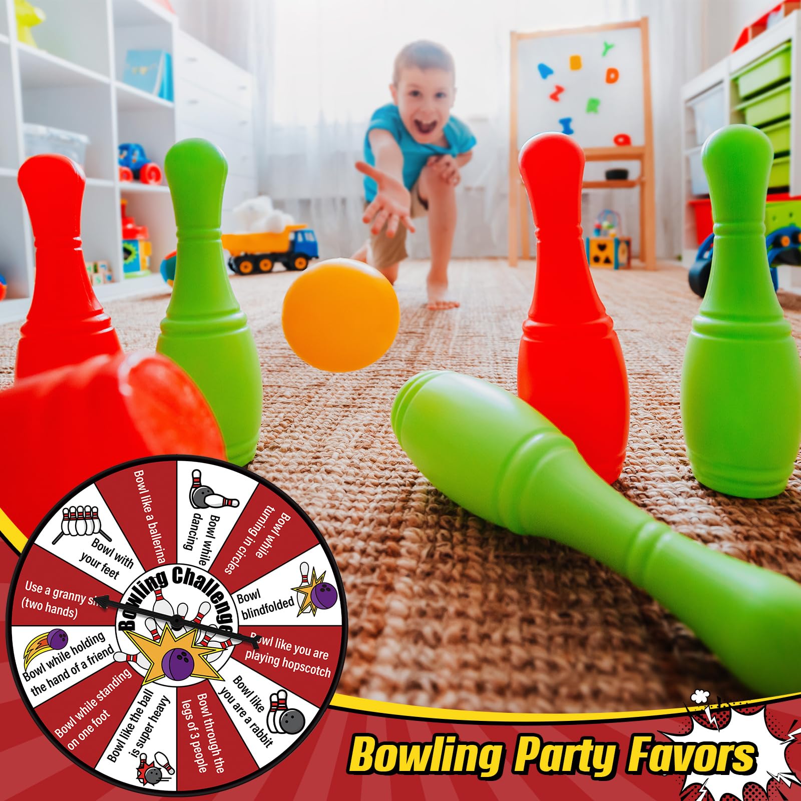 Foto 5 pulgar | Juego Spinner Hyden De Bowling Challenge Para Regalos De Fiesta - Venta Internacional.